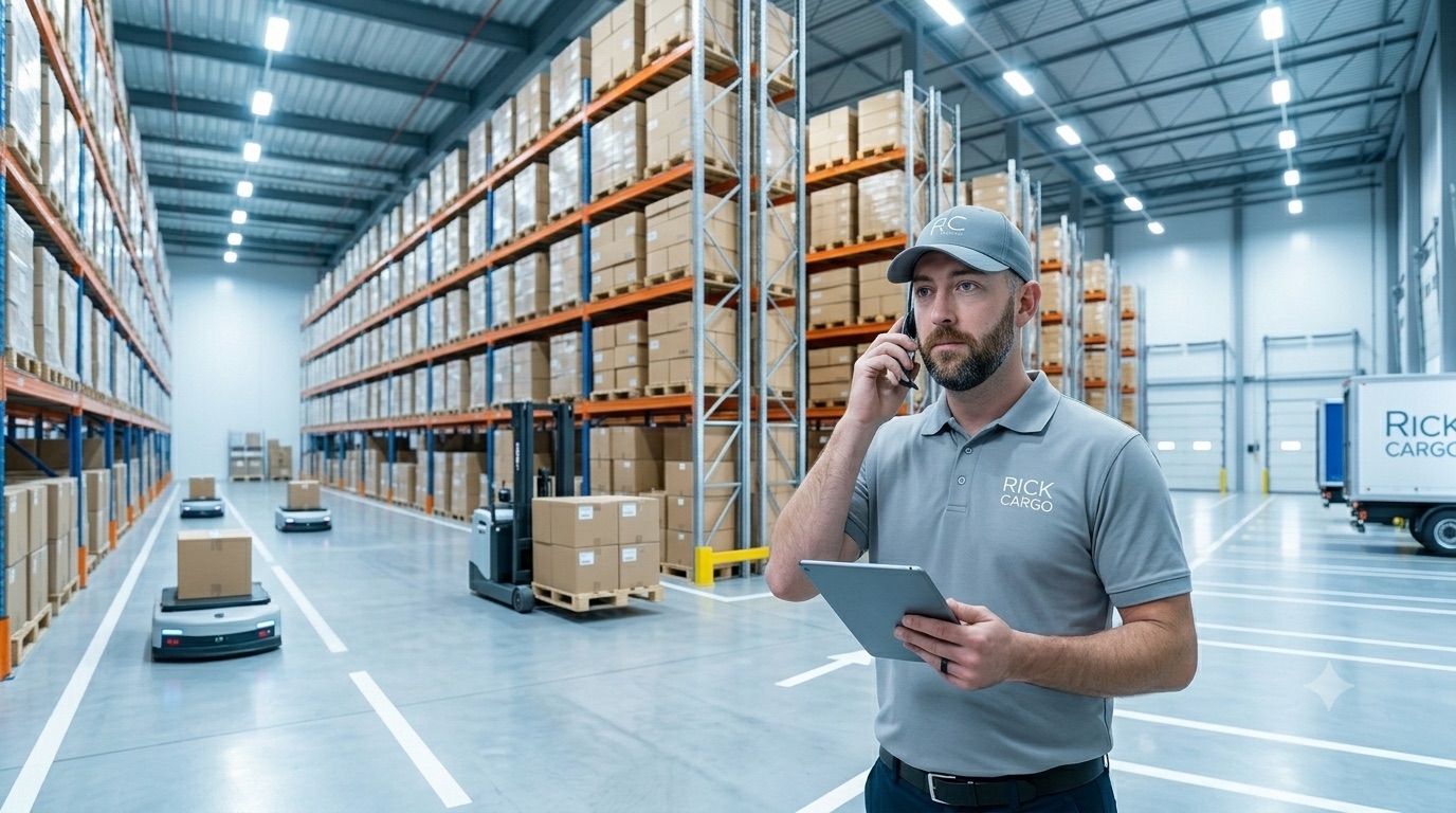 Dedicated warehouse storage space