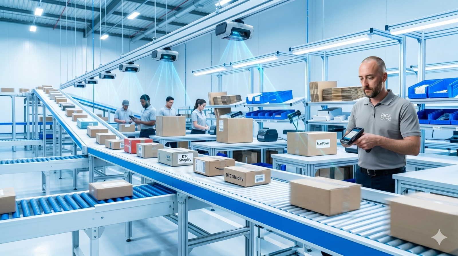DTC and Shopify order fulfillment operation