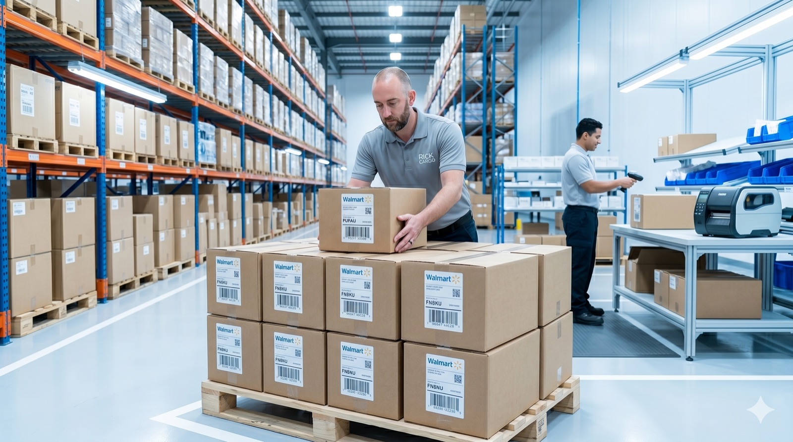 Walmart WFS routing and compliance preparation